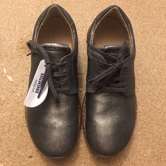 birkenstock arran metallic